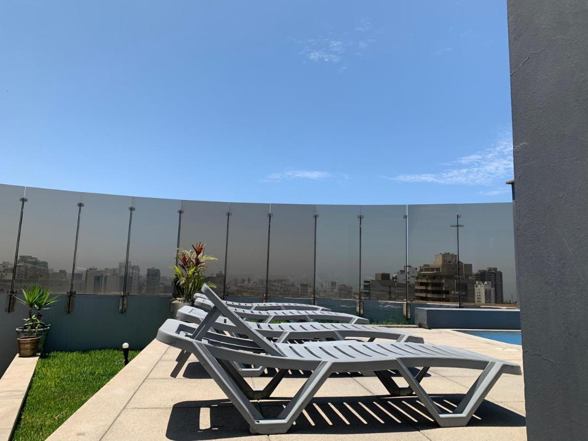 شقة Acogedor Dpto En San Isidro Excelente Vista, Piscina Y Wifi ليما المظهر الخارجي الصورة
