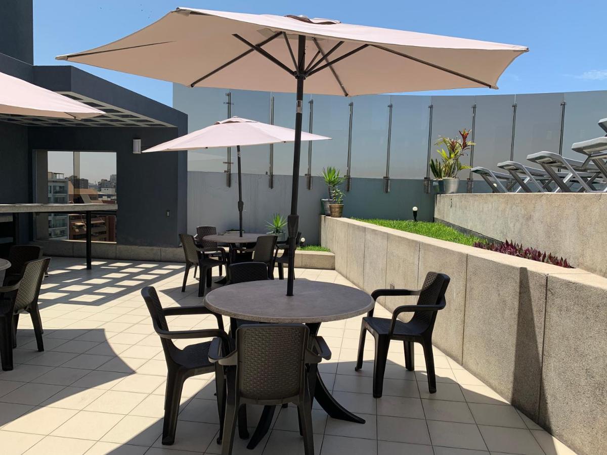 شقة Acogedor Dpto En San Isidro Excelente Vista, Piscina Y Wifi ليما المظهر الخارجي الصورة