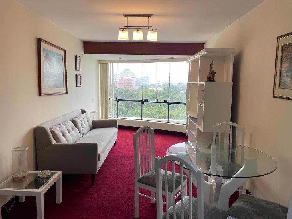 شقة Acogedor Dpto En San Isidro Excelente Vista, Piscina Y Wifi ليما المظهر الخارجي الصورة